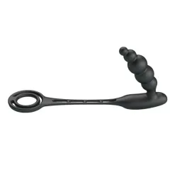Pretty Love Plug vibrant avec Anneaux VIBRA PENIS 8 x 2.4 cm